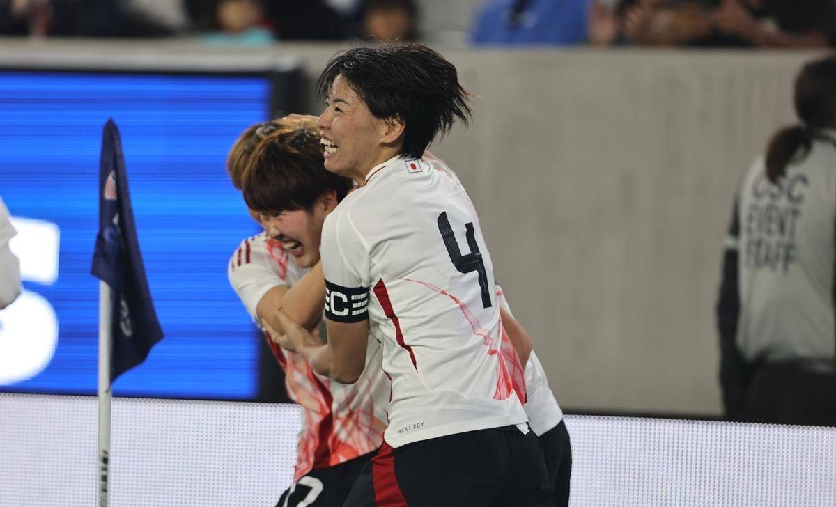 日本女足小组赛全胜，晋级淘汰赛