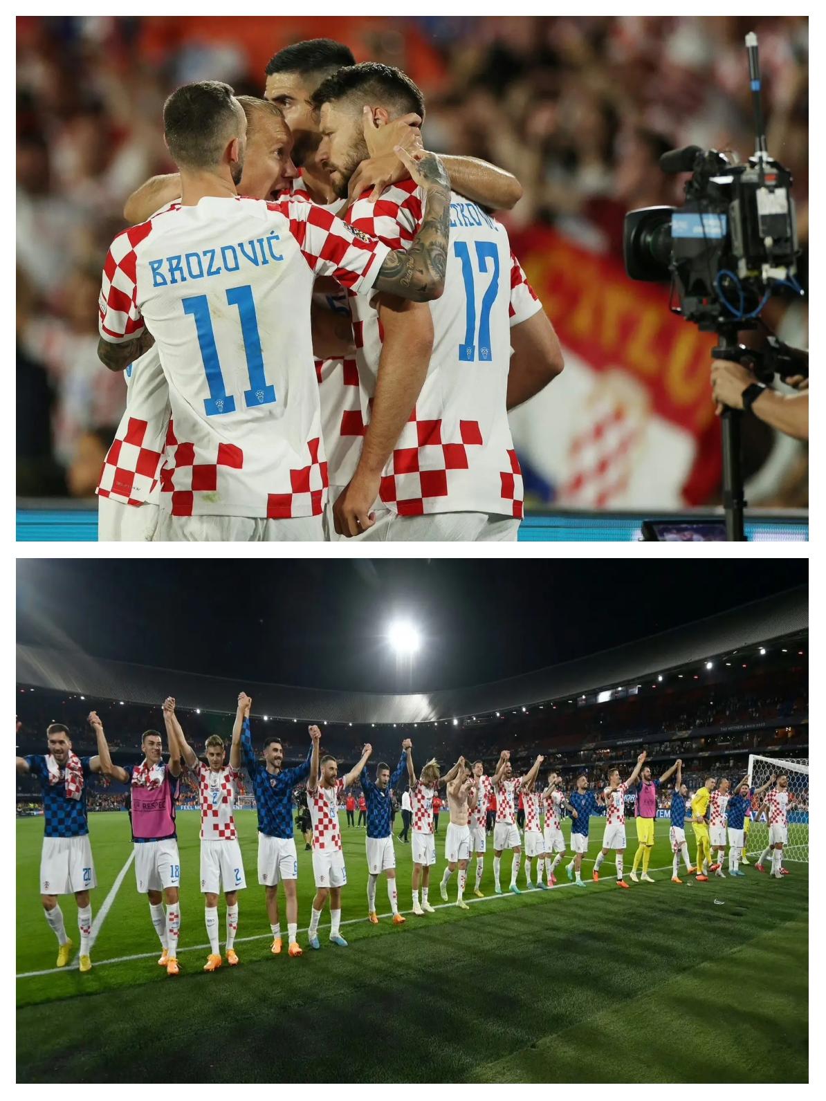 日本队与荷兰队在比赛中交手