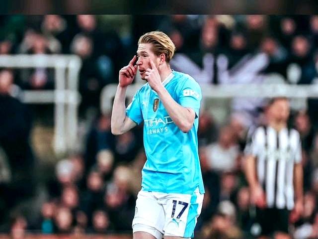 曼城风生水起！德布劳内神奇助蓝月亮晋级