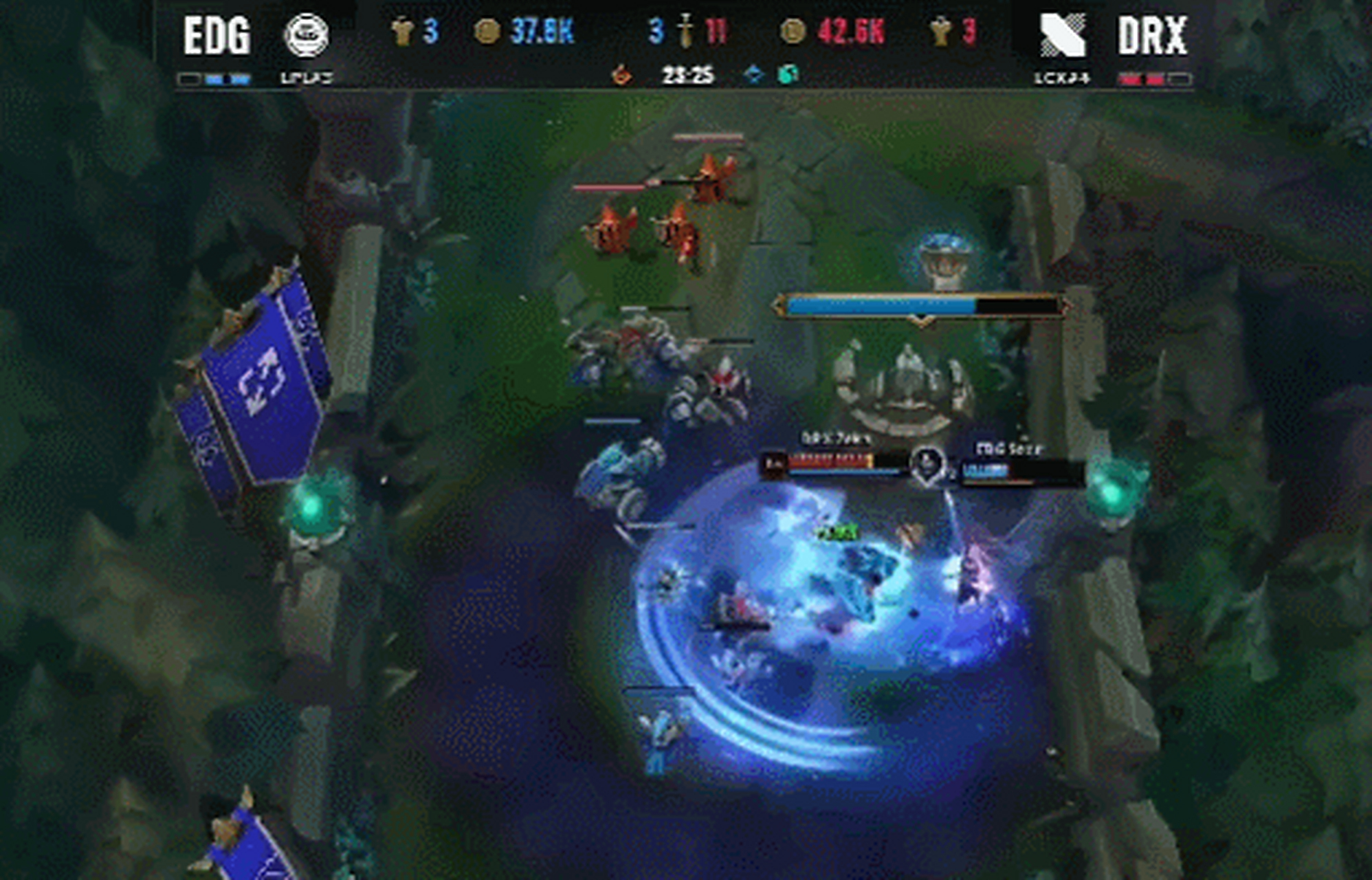 MAD血洗DRX，Scout打出惊人五杀顶尖较量四强赛，技惊四座